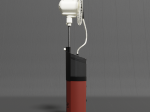 electronic fan 3Dモデル