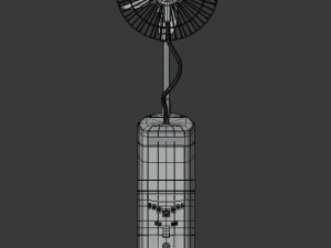 electronic fan 3D Model