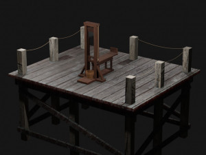 guillotine 3D Модель