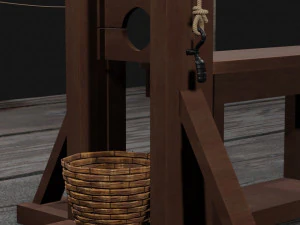 guillotine 3D Model