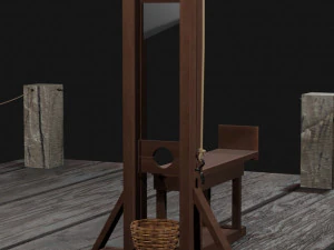 guillotine 3D Model