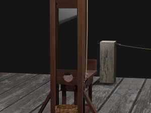guillotine 3D Model