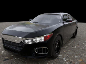 a 2020 honda accord 3D Model