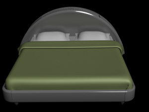 bed 3D Model