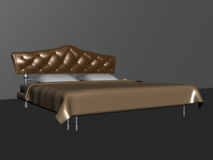 bed 3D Model