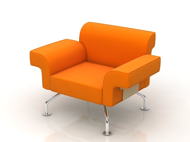 office chair 3D 模型 .c4d .max .obj .3ds .fbx .stl .blend 