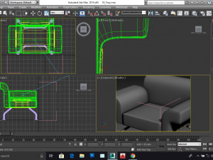 office chair 3D 模型
