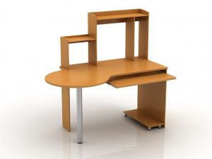 computer table 3D Model