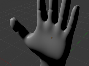 3d hand Modelo 3D