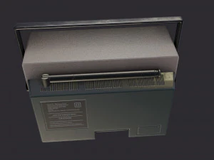 television pbr game ready 3D Model