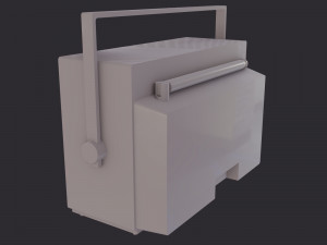 television pbr game ready 3D Modell