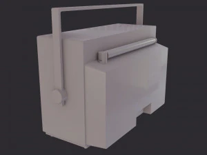 television pbr game ready 3D Model