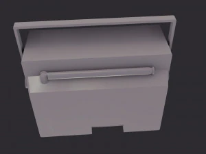 television pbr game ready 3D Model