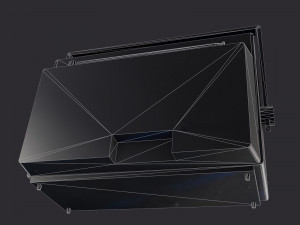 television pbr game ready 3D Modell
