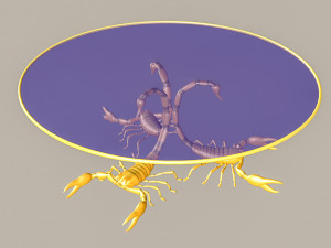 Scorpion Style Table 3D-Modell