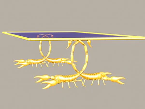 Scorpion style Table 3D Model