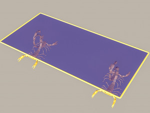 Scorpion style Table 3D मॉडल