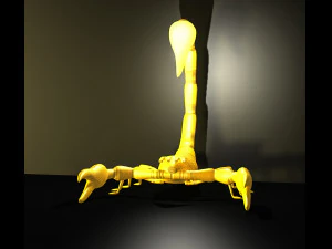Scorpion style Table Lamp 3D Model