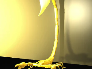 Scorpion style Table Lamp 3D Model