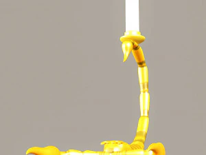 Scorpion Candlestick 3D Model