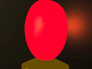 Heart Lamp 3D Model