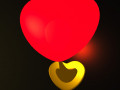 Heart style Wall Lamp Modèle 3D