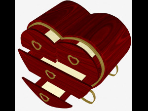 Bedside Table 3D Model