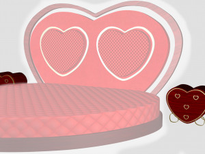 Bedside Table 3D Model