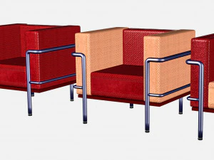 Chair from interior set 3D Model