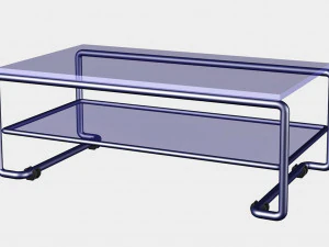 Coffee Table from interior set 3D Model