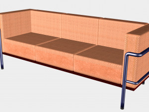 Sofa from interior set 3D 모델