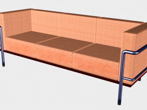 Sofa from interior set 3D 모델