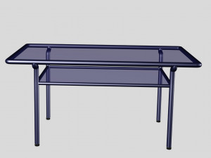Table from interior set Model 3D