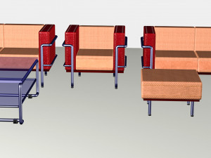 Interior set Modèle 3D