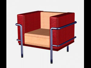 Conjunto interior Modelo 3D