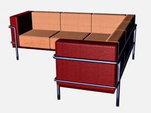 Conjunto interior Modelo 3D