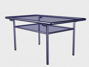 Conjunto interior Modelo 3D