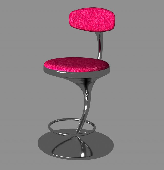 Chair 3D Model .c4d .max .obj .3ds .fbx .stl .blend 