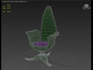 Comfortable Chair 3D Model