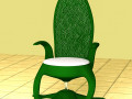 Stylized armchair 3D Model