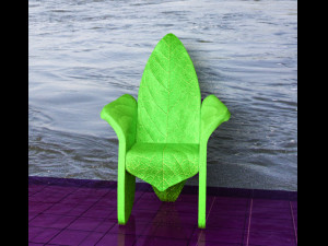 Chair Leaf 3D Модель