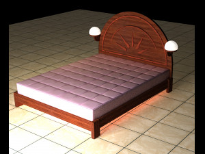 Sun Bed Modèle 3D