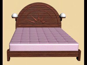 Sun Bed Modèle 3D