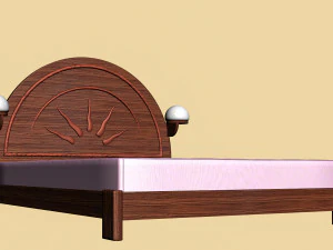 Sun Bed 3D Model