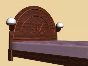 Sun Bed Modèle 3D