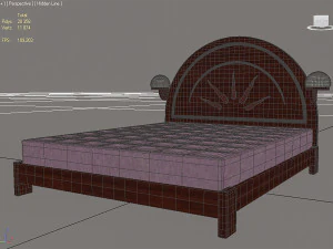 Sun Bed 3D Model