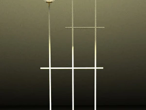 Set of lamps in Art Nouveau style 3D Model