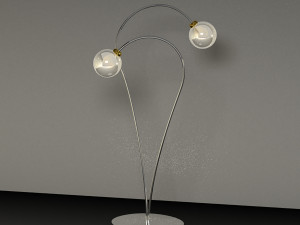 Set of lamps in Art Nouveau style 3D 模型