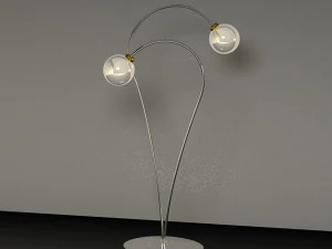 Set of lamps in Art Nouveau style 3D Model