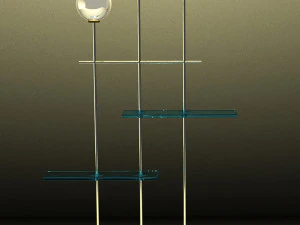 Set of lamps in Art Nouveau style 3D Model